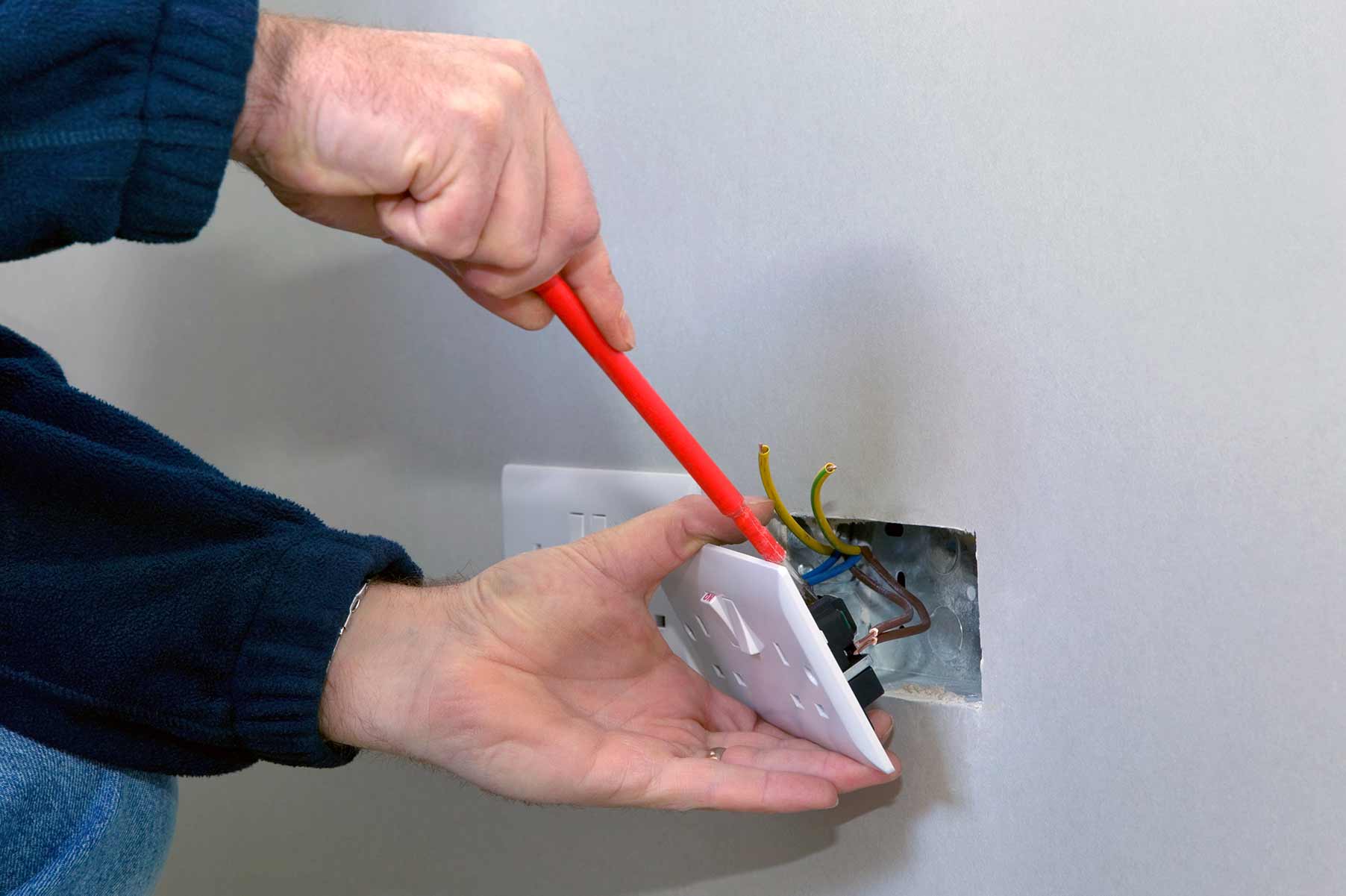 Our electricians can install plug sockets for domestic and commercial proeprties in Harlesden and the local area. 